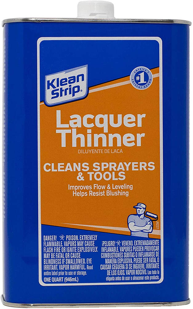 Klean-Strip Lacquer Thinner, Cleans Sprayers and Tools QM170