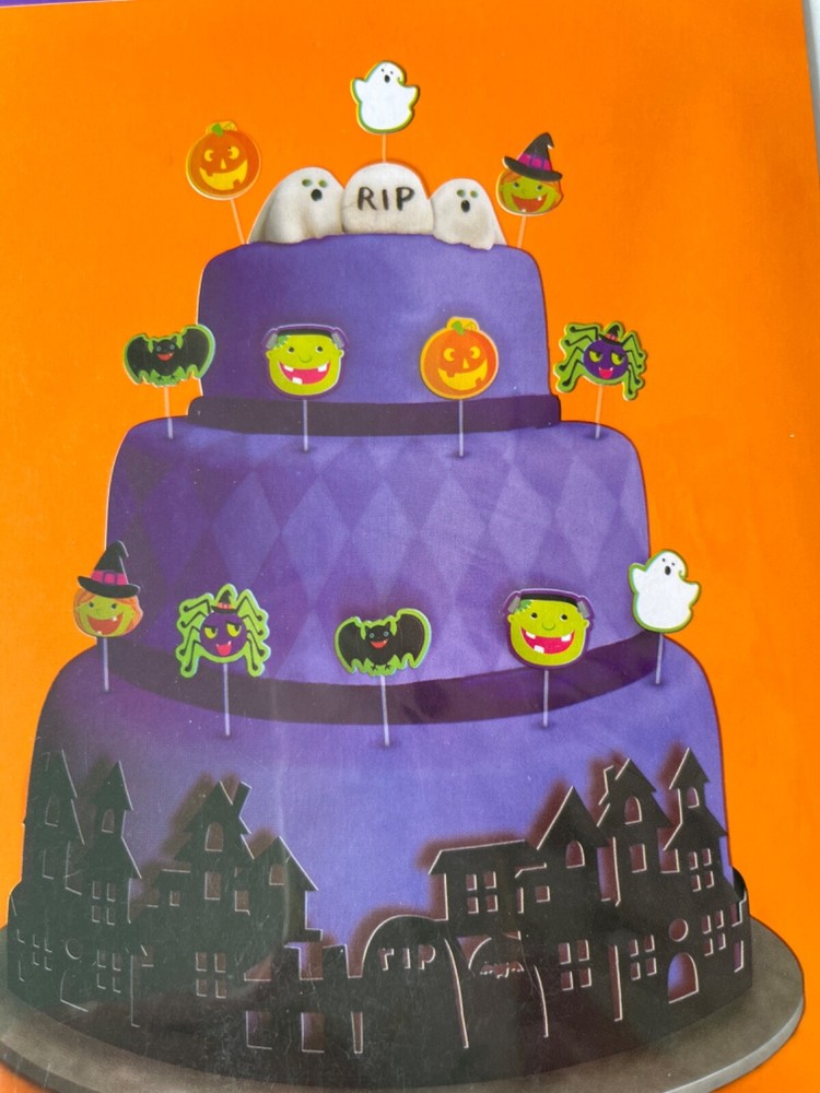 Halloween Cake Decorating Kit Set Of 2