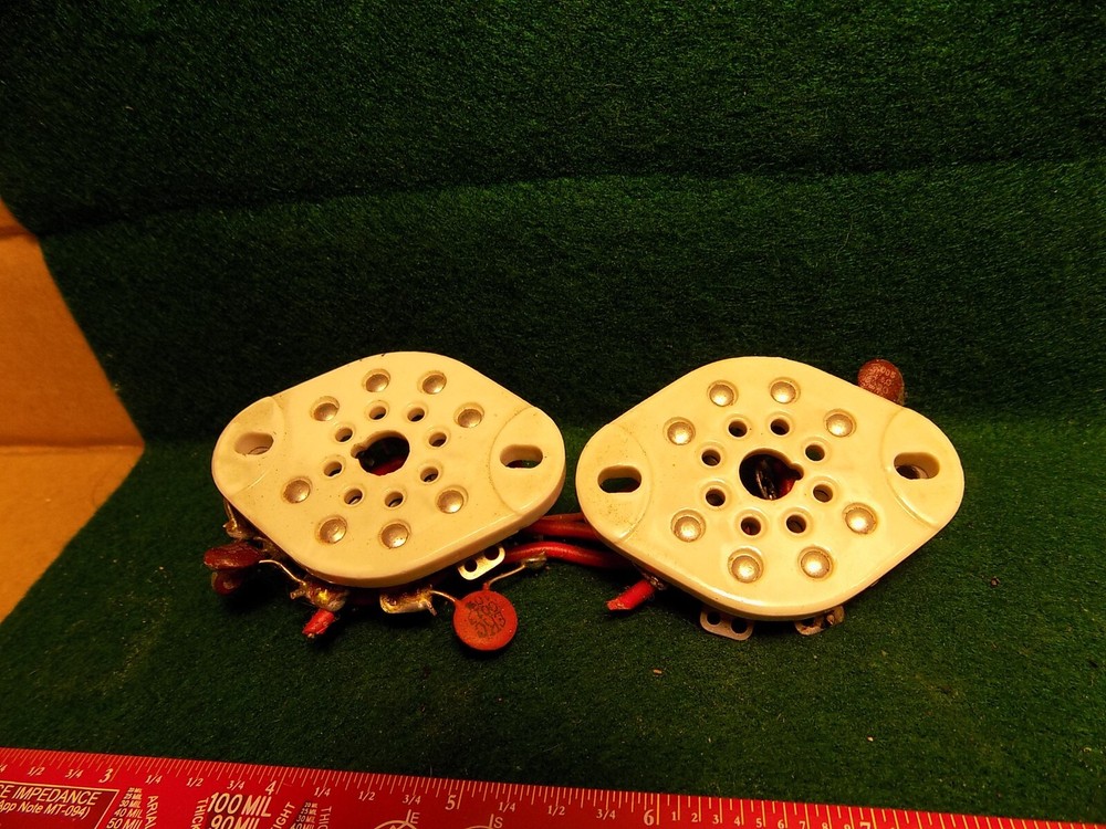 Heathkit TX-1 Apache Final PA Tube Sockets USED