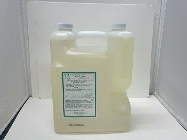 X-ray Developer & Fixer Concentrate Combo-Case-Pak, 5 Gallons Each 4010D-4010F