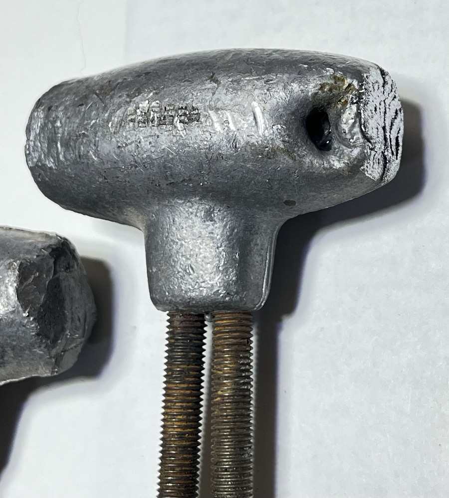 3 Shop Made Lead Hammers Rough