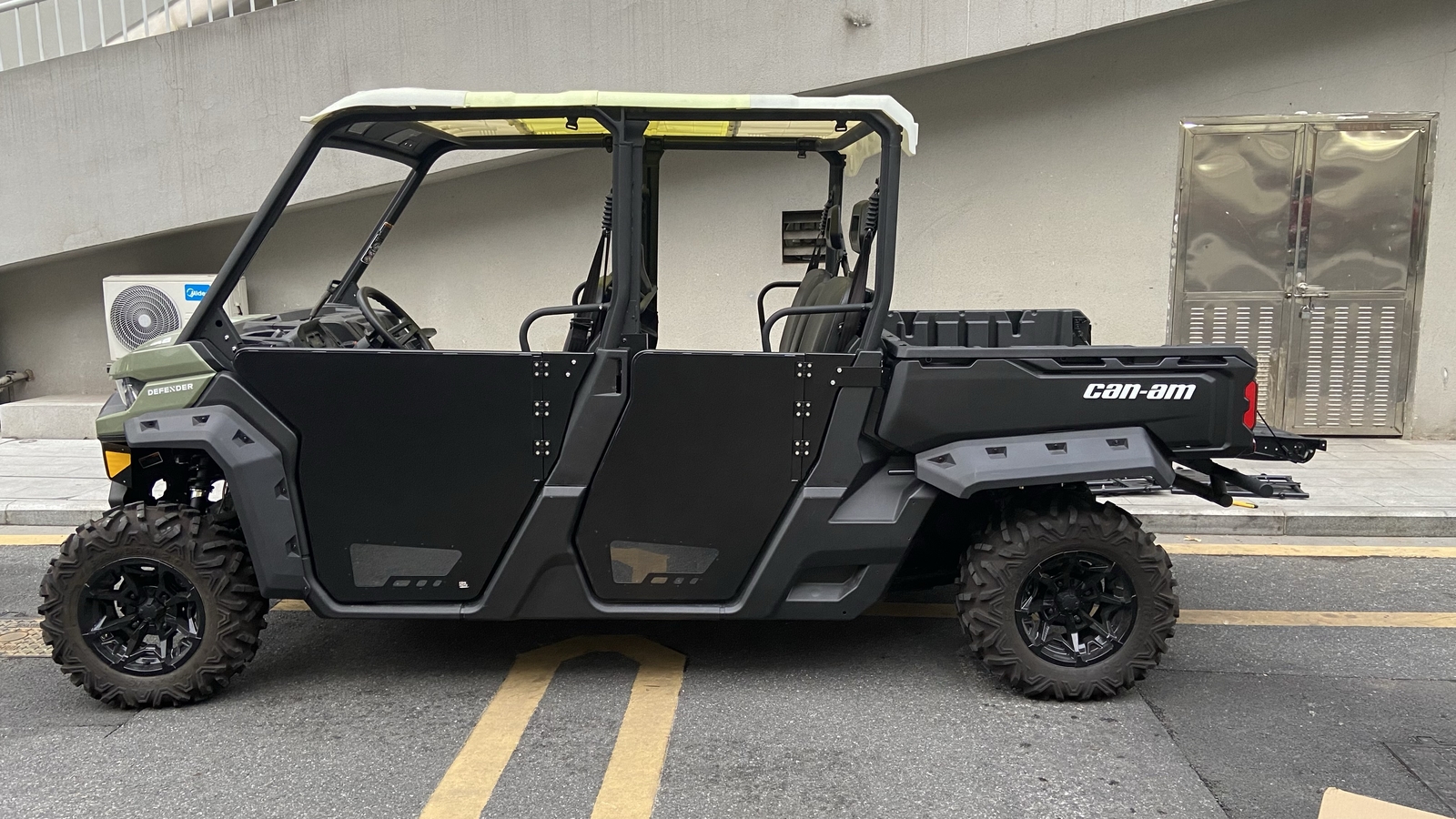Heavy Duty Aluminum Half Door For Can-Am Defender MAX HD7 HD8 HD9 HD10 715006316