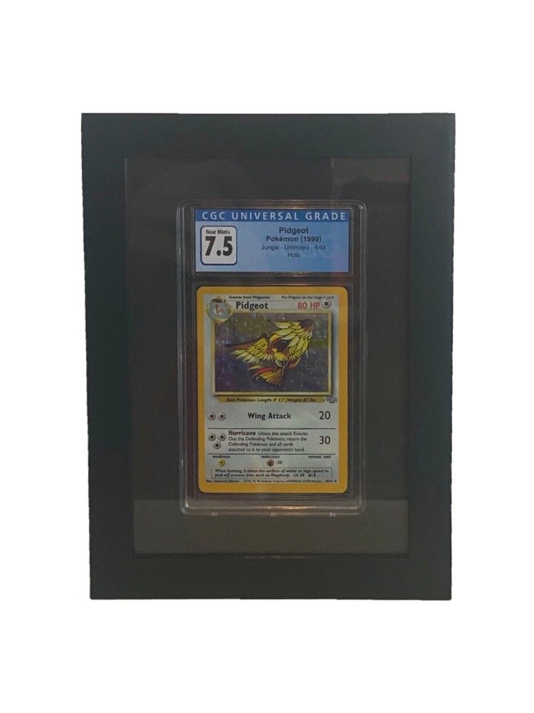 Single Graded Card Frame - Black