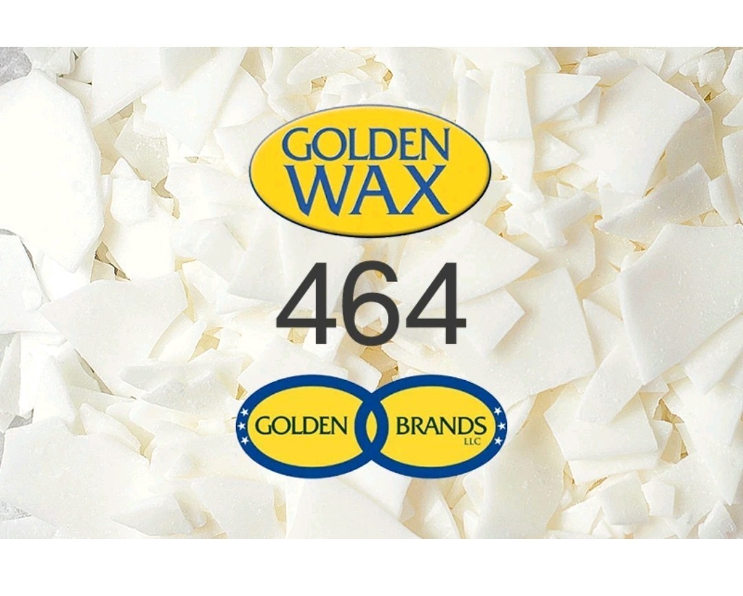 100% NATURAL SOY WAX -MADE IN USA- Golden Wax 464 -white flake- food grade 5lbs
