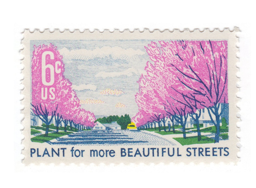 1969 6c Cherry Trees MNH - Single Stamp - US Scott #1368
