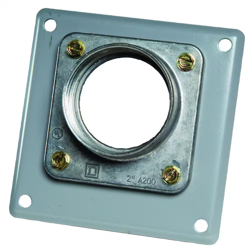 2 In. Hub for Devices with A-L Openings 4-hole Mounting Pattern UL Listed New