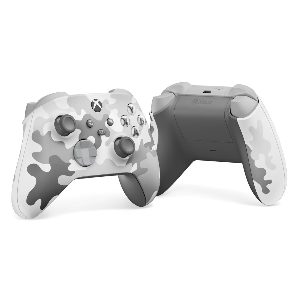 Microsoft QAU-00133 Xbox Wireless Controller, Arctic Camo