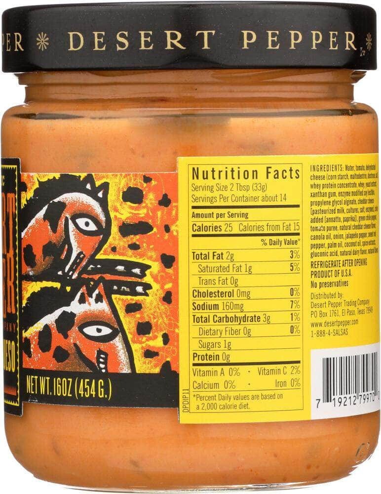 Desert Pepper Chile Con Queso - Medium - 16 oz