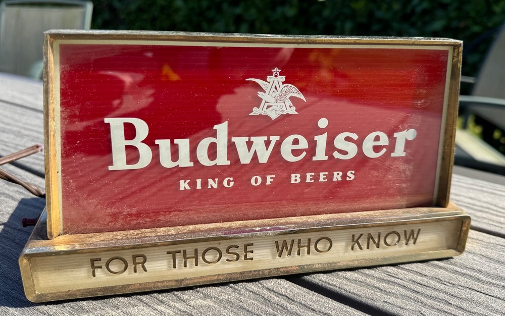 Budweiser cash register light
