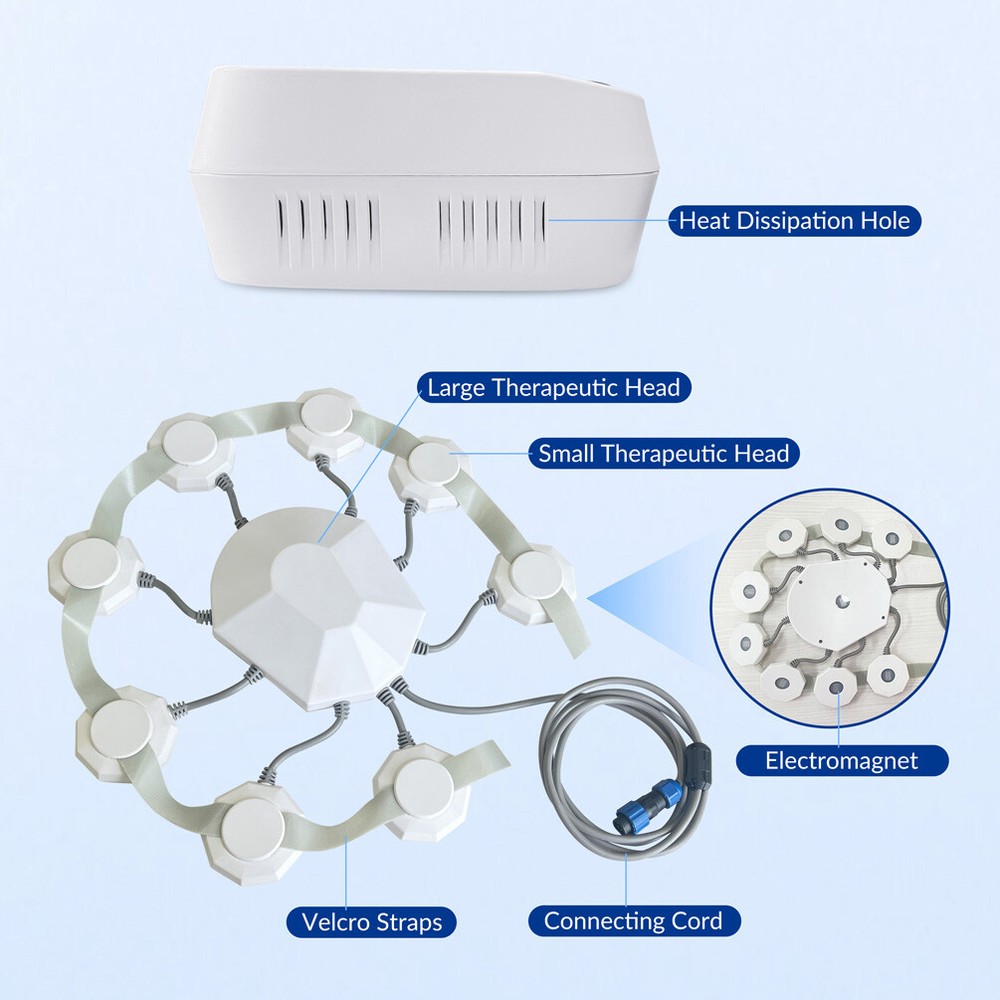 rTMS Transcranial Magnetic Stimulation Machine for Depression Anxiety PTSD OCD