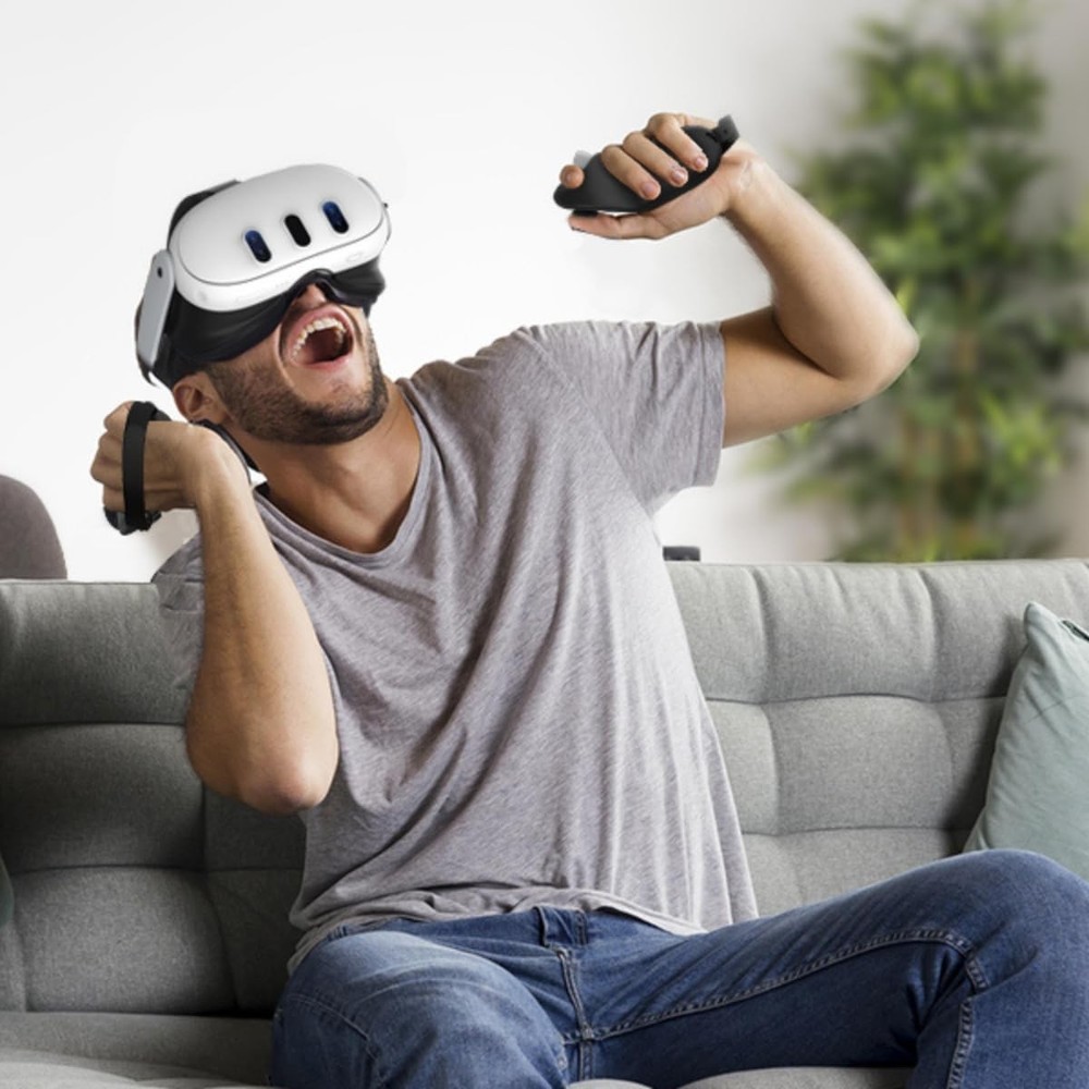 Controller Grips Compatible with Meta Quest 3S Oculus Quest 3 Controllers Str...