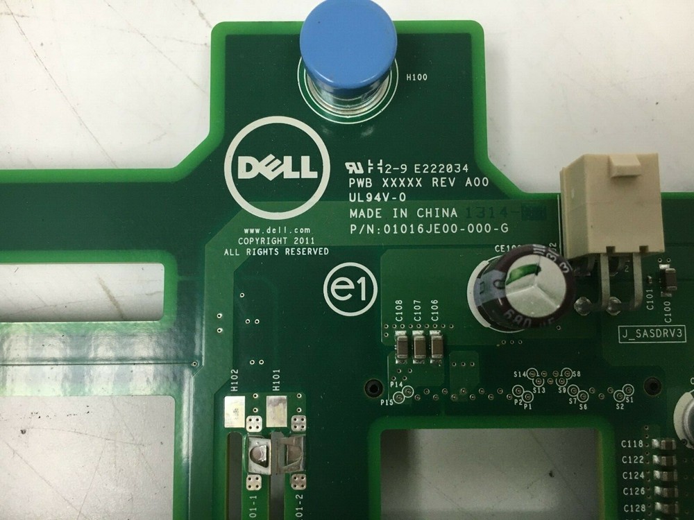 DELL M05TM 8x LFF SAS HDD Backplane