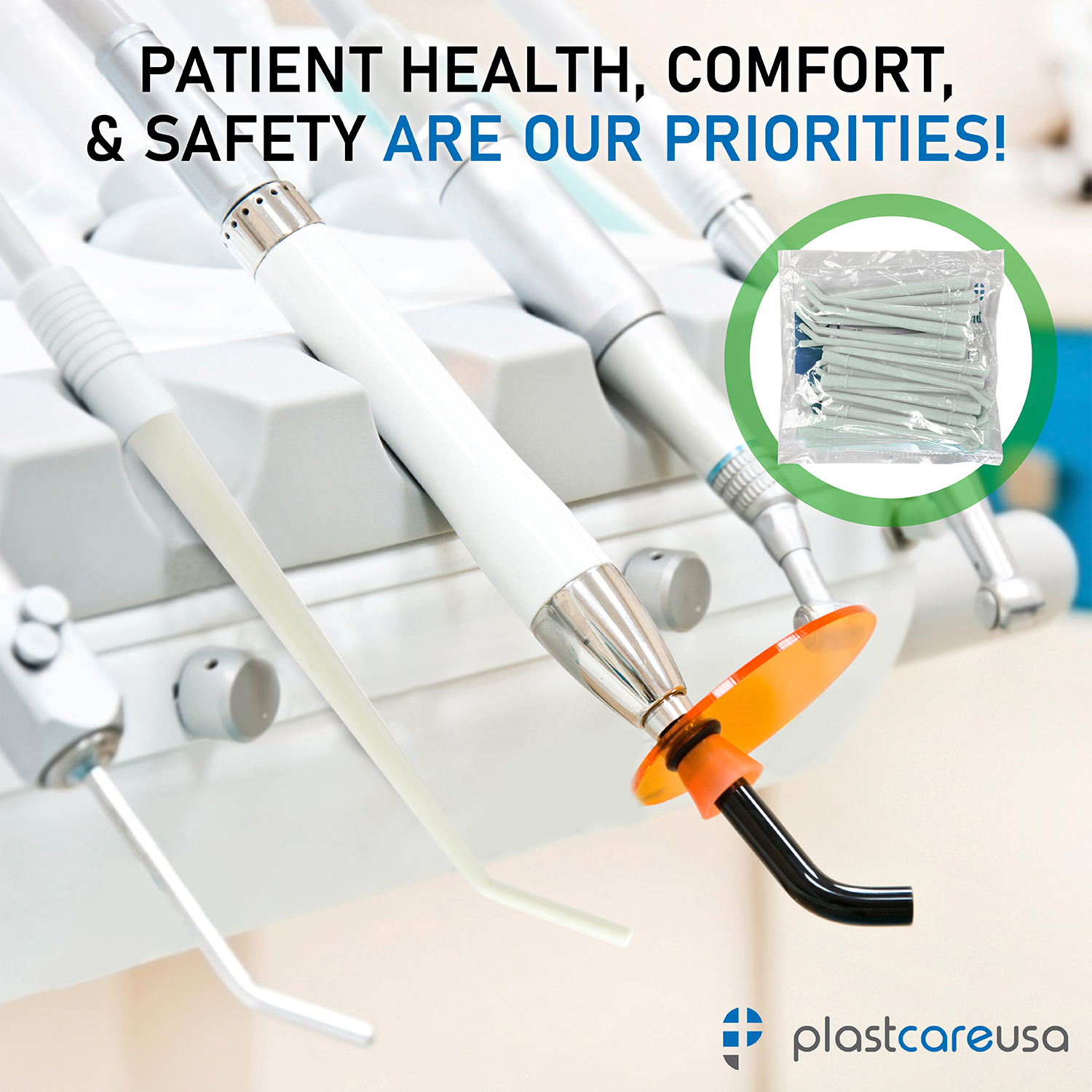 White Surgical Aspirator Tips Small size 1/8" Dental Suction Tip (Choose Qty)