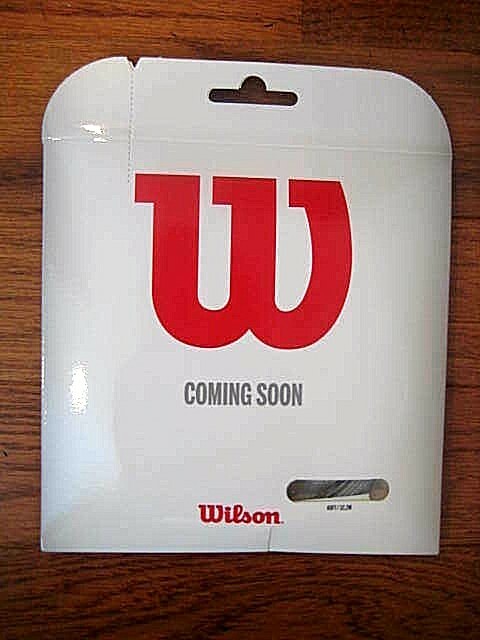 Wilson NXT Soft 16 Tennis String - Silver