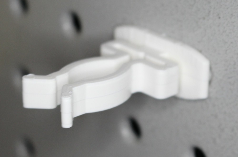 Spring Style Tool Holder Plastic Multi-Color Quantity Pick a Pack | Garage hook