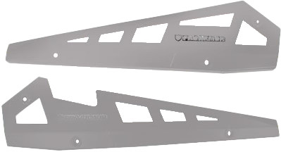 PRO ARMOR Rock Sliders - Ghost Grey - Guards