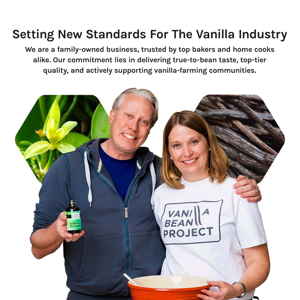 Organic Vanilla Bean Paste | Baking Necessity | Pure for 4 Ounce
