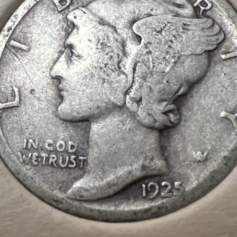 1925 P MERCURY DIME! Nice Better Early Date