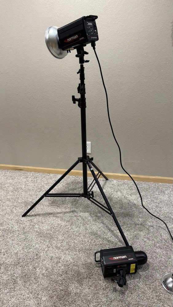 2 Norman Ml600’s With Accessories