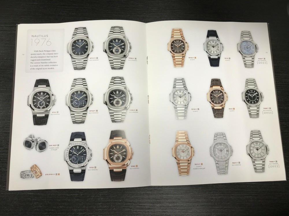 Genuine Patek Philippe Catalog Supplement 2011