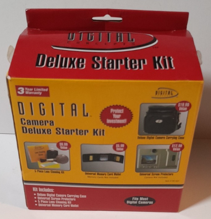 Universal Digital Camera Deluxe Starter Kit by Digital Concepts