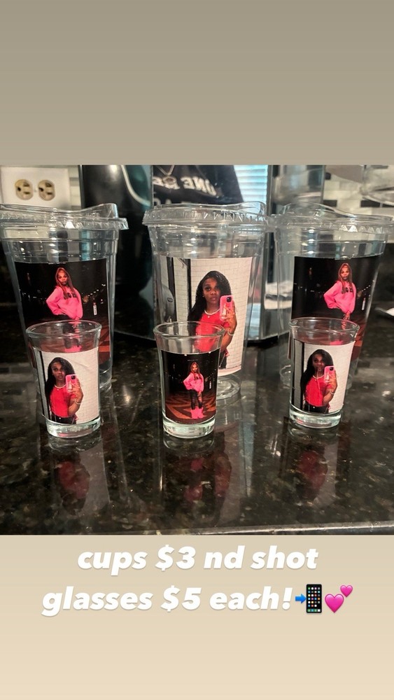 Customizable Disposable Plastic Cups with Lids (10)