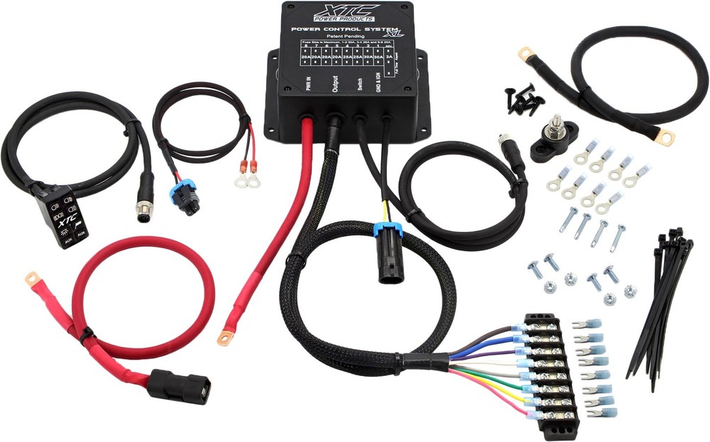 XTC Power Products 8 Switch Power Control System with Micro Switch Pad PCS-81