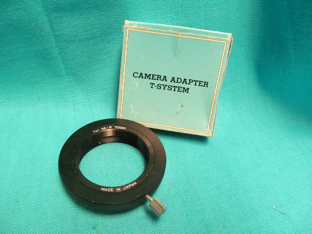 MINOLTA 7000 CAMERA ADAPTER T-SYSTEM IN BOX