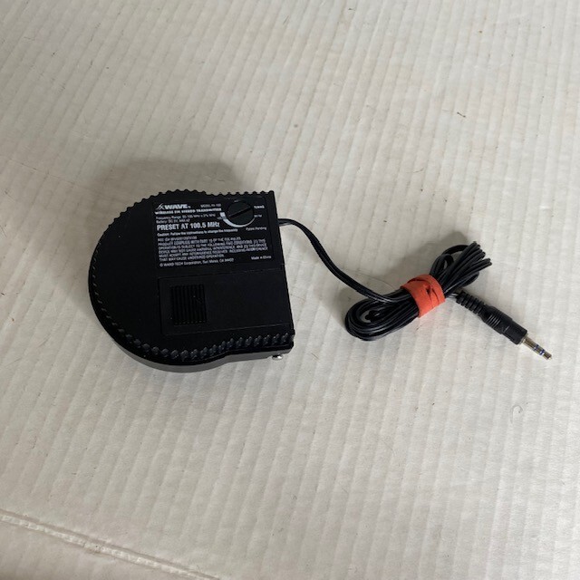 FX Wave Wireless FM Stereo Transmitter FX-100 For Any Device to Tune to FM Radio