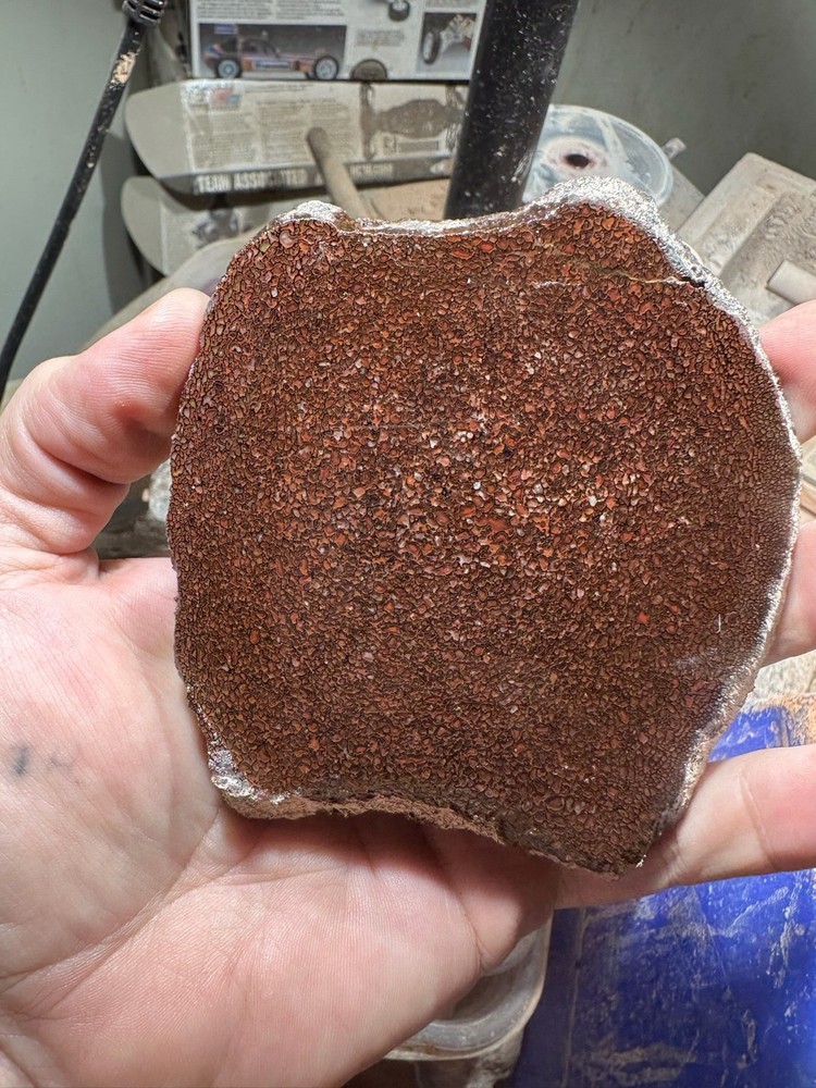Dinosaur bone rough **hxtled slab.