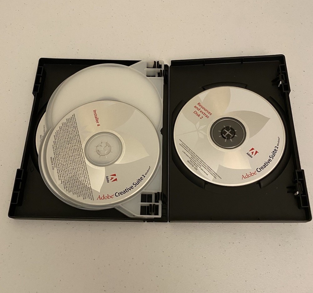 Adobe Creative Suite 2 Premium With Serial Numbers - 6 Disks