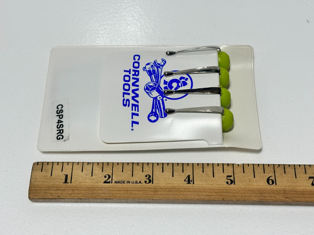 Cornwell Tools ELITE Green Hard Handle Pocket Screwdriver Set Phillips Flat Star