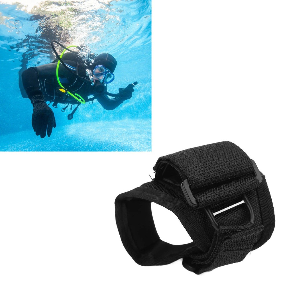 Diving Flashlight Hand and Arm Strap Universal Adjustable Soft Hand Mount WT