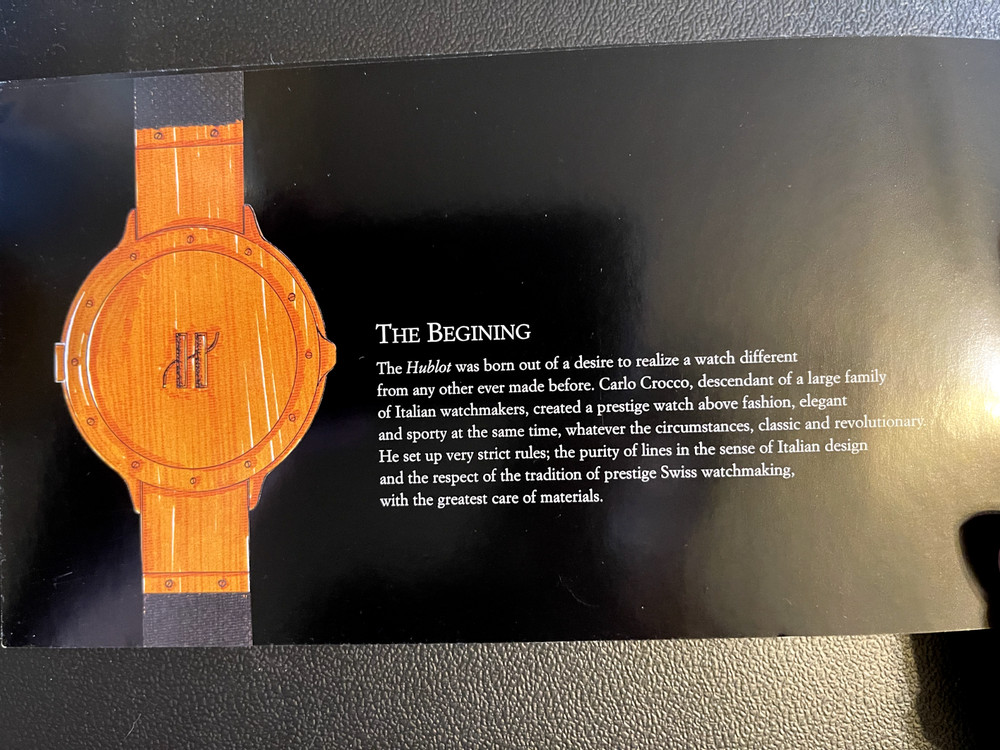 Hublot Watch Catalog
