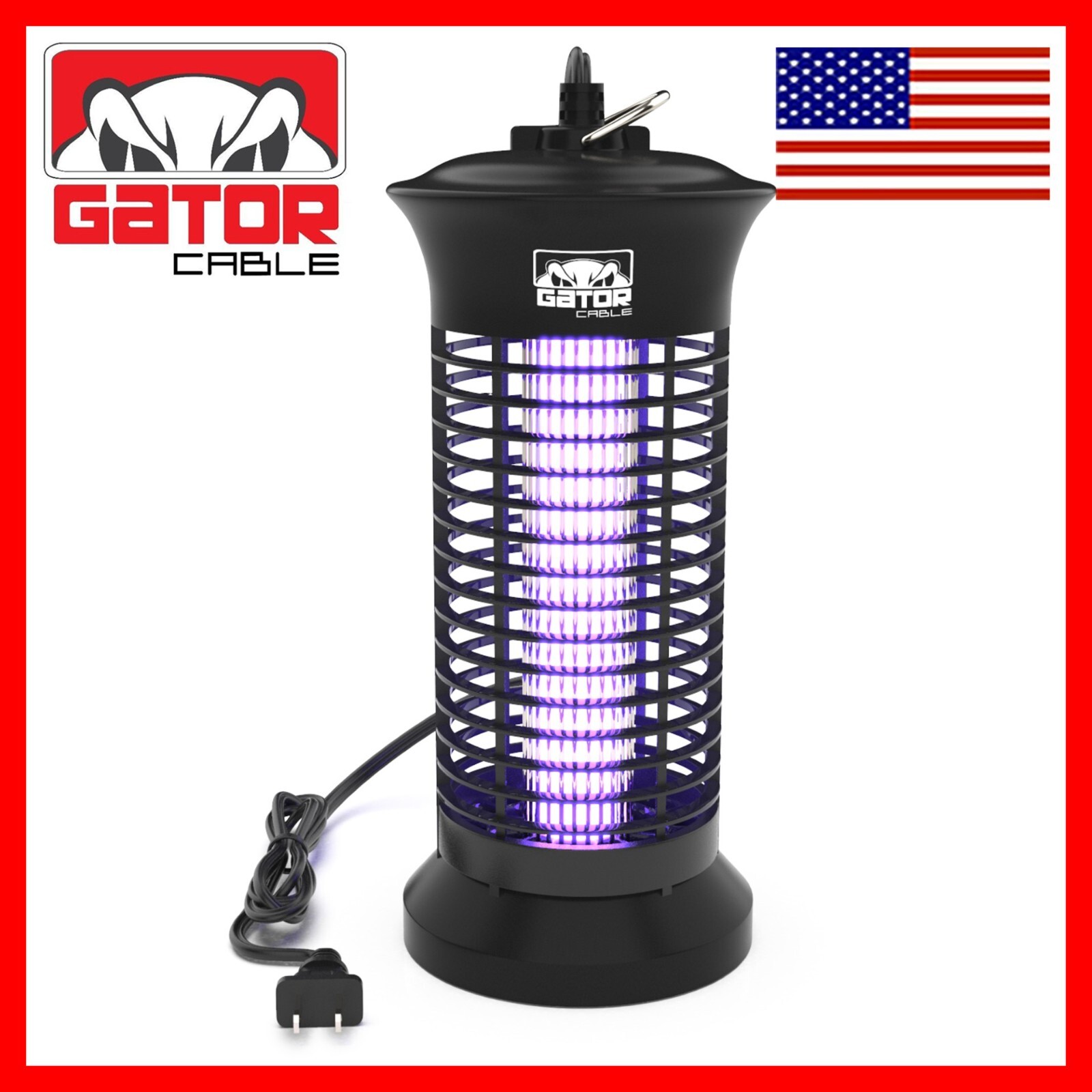 Electric Mosquito Insect Fly Bug Zapper Killer LED Light Trap Pest Control Lamp