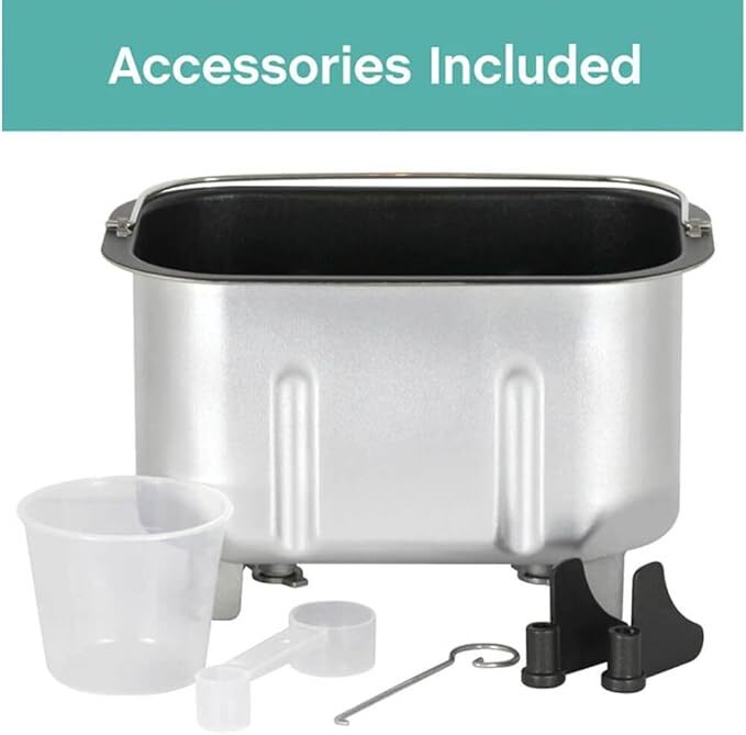 West Bend Hi-Rise Bread Maker Programmable Horizontal Dual Blade with12 Programs