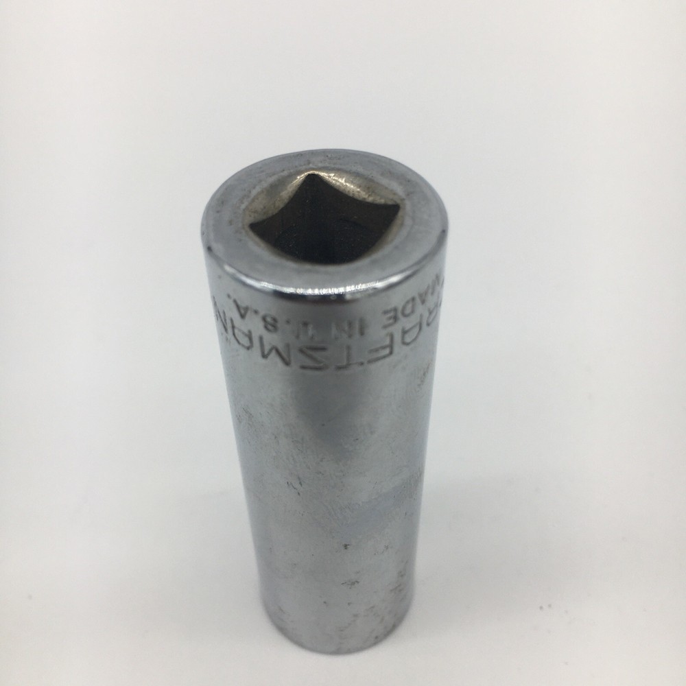 Vintage Craftsman G Code 43335 5/8” 6 Point 3/8” Drive Deep Socket! Great Shape!