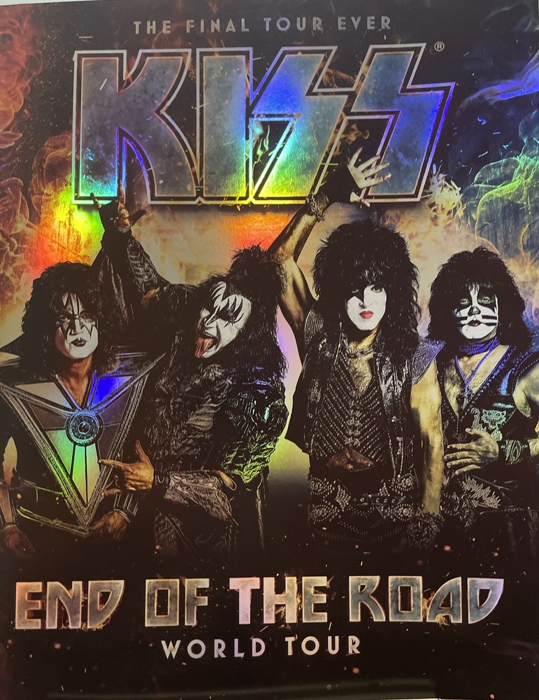 KISS End Of The Road Tour Program  Book V3 New GENE PAUL ERIC TOMMY