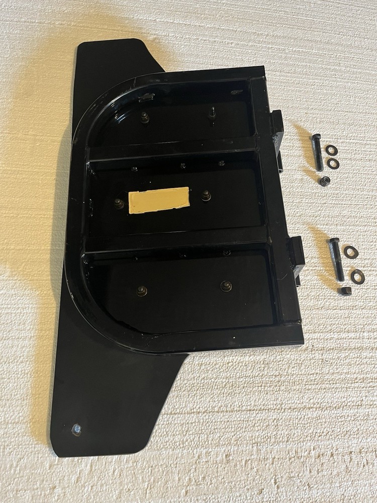 Pacesaver Boss 6 Scooter Footrest Black