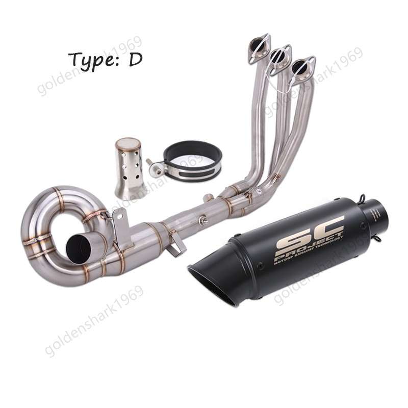 675NK 2024-2026 for CF Moto 675SR 675SS Comeplete Exhaust System Header Muffler