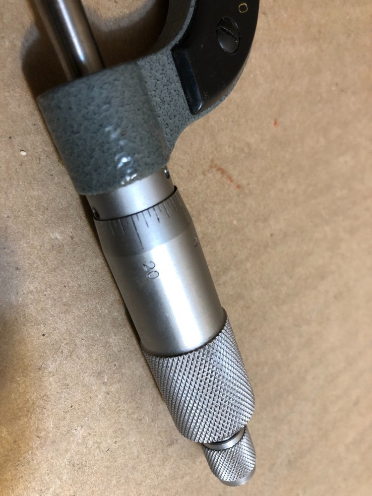 OUTSIDE MICROMETER 0-1" NO.1 .0001"