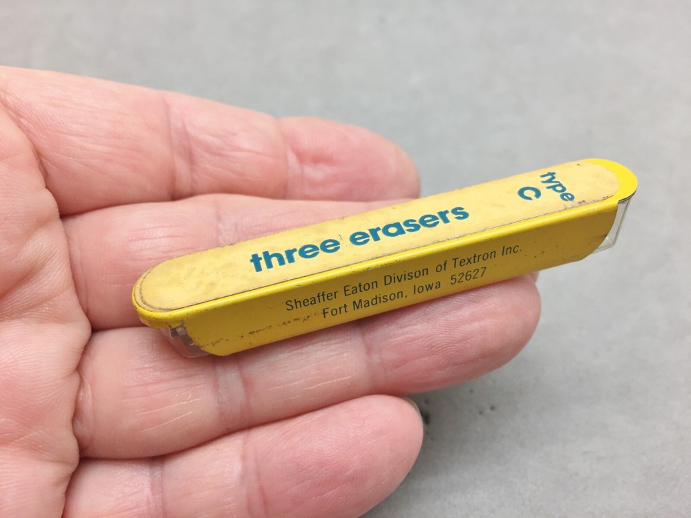 Sheaffer Mechanical Pencil Eraser Refill Tin 3 Each Type C