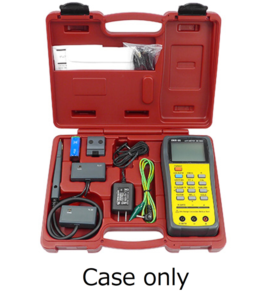 DER EE Plastic Case for LCR Meter DE-5000 Red New