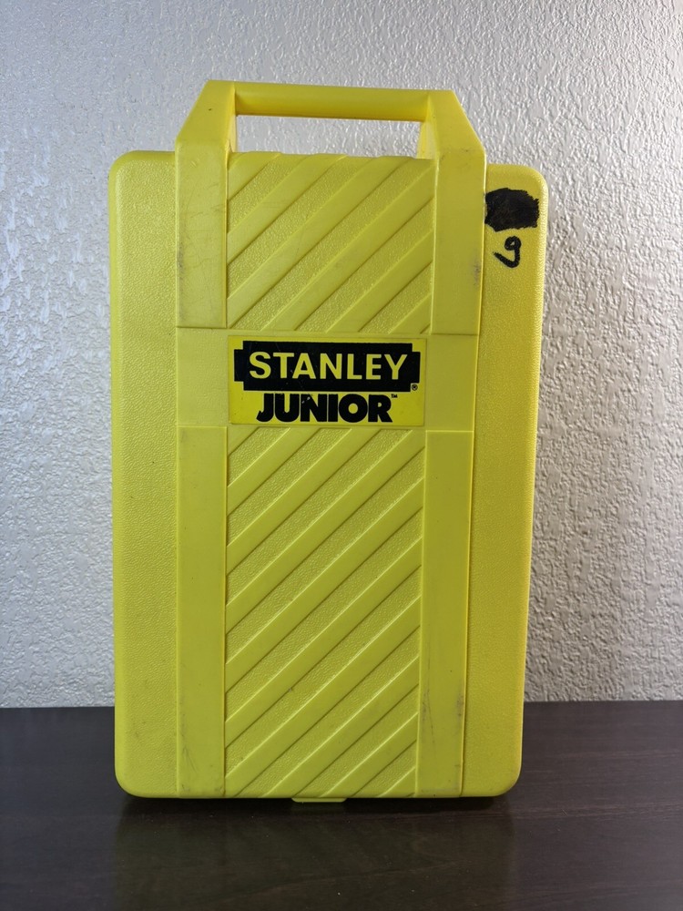 Vintage Stanley Junior Mini Portable Tool Box