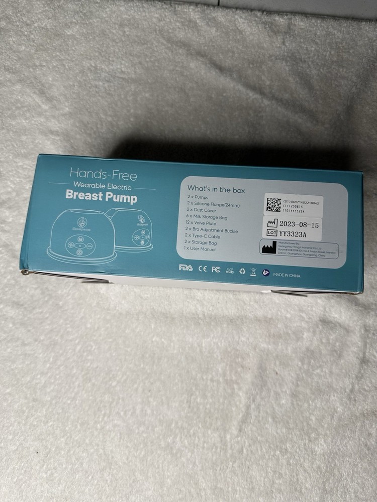 Momspeace Breast Pumps with App & Timer new Open Box