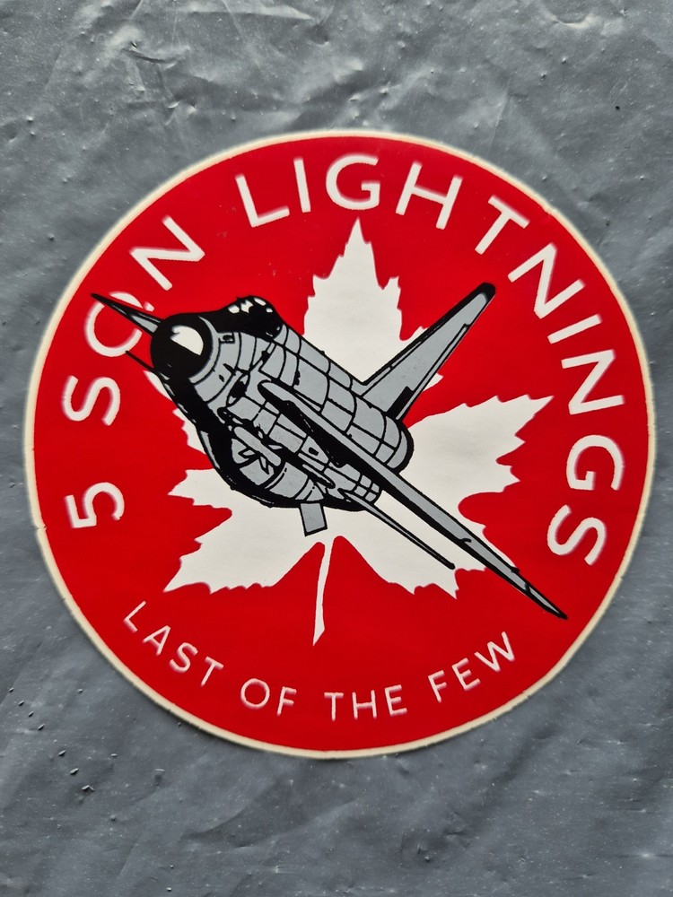 5 Squadron Sticker BAC Lightning Royal Air Force