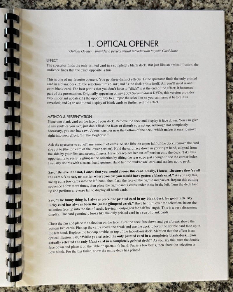 G Notes by John Guastaferro