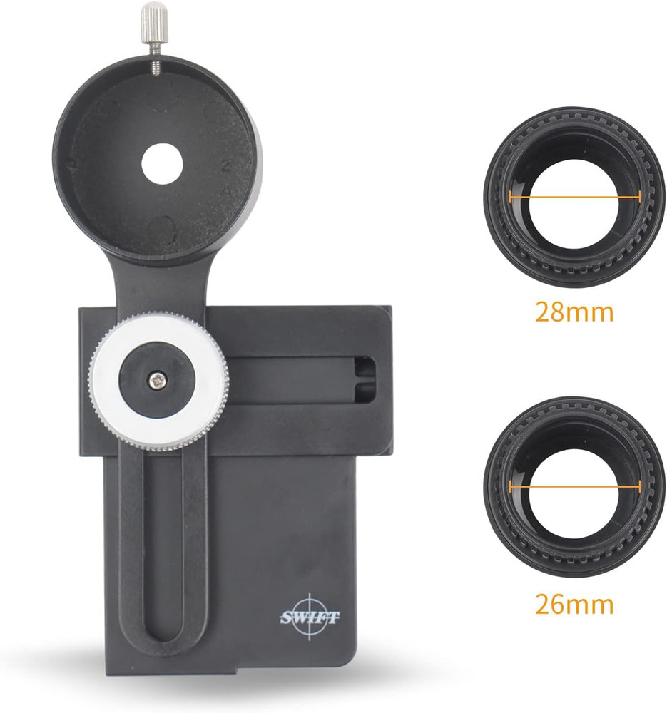 Swift Microscope Lens Adapter, Smartphone Camera Adapter Mount, Microscope Acce