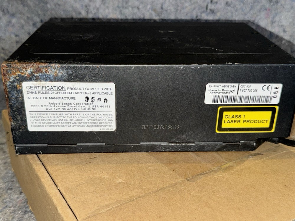 Blaupunkt AUDI CDC A08 10 CD Changer ONLY UNTESTED