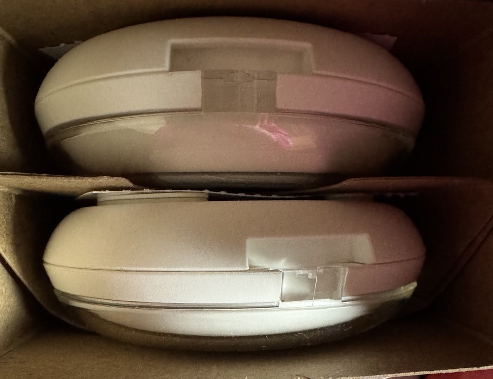 Ring Panic Button 2-Pack White Battery Powered Model PP104D01403200P6